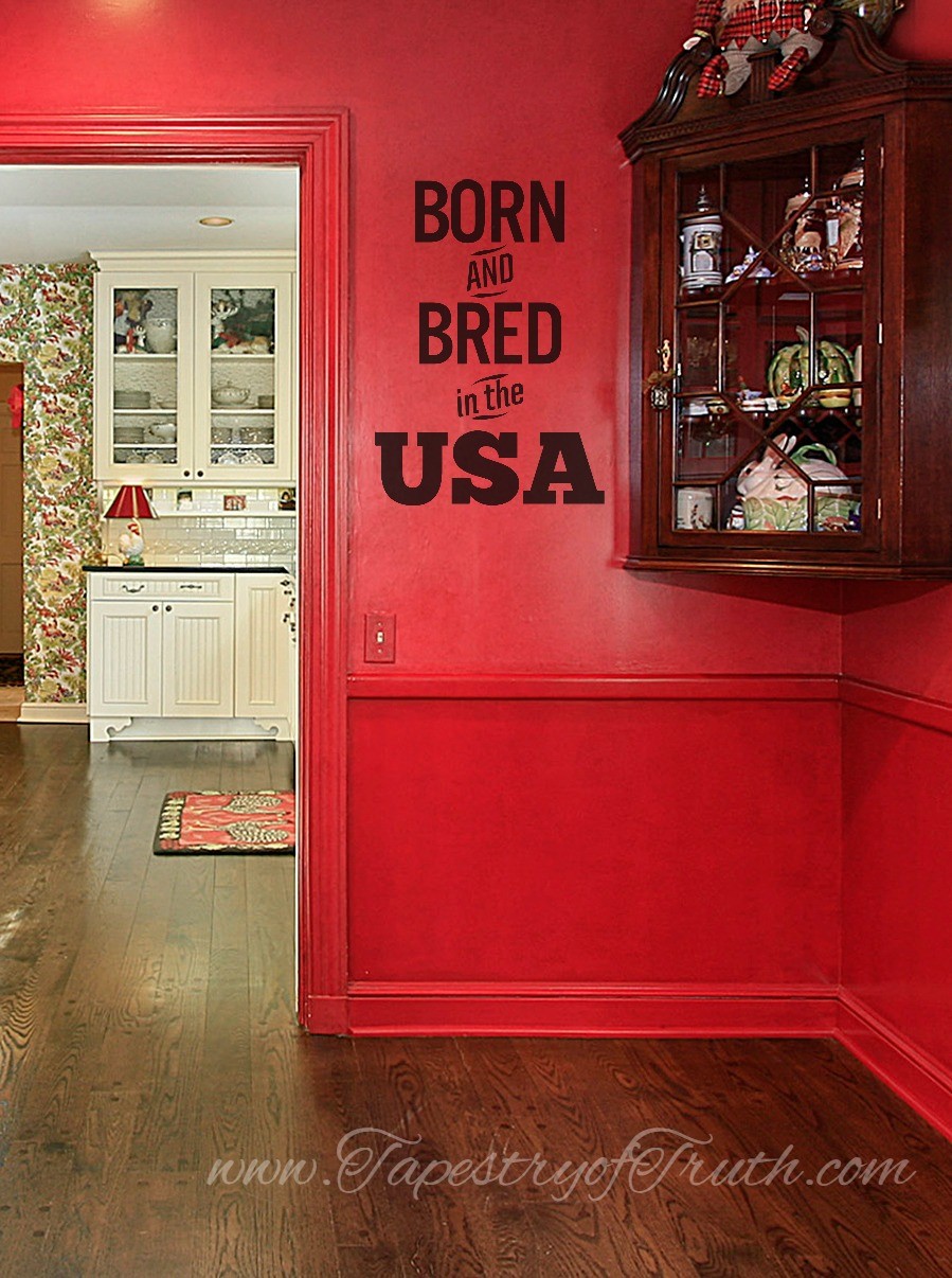 Born & Bred in the USA - decal1