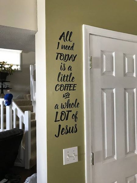 A Little Coffee & a Lot of Jesus - Design #1