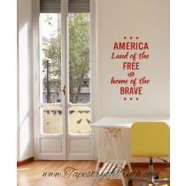 America - Land of the Free and Home of the Brave